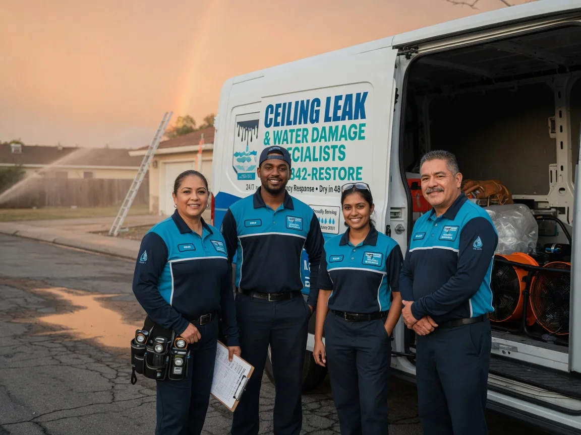 Ceiling Leak Cleanup company in Oak City, NC