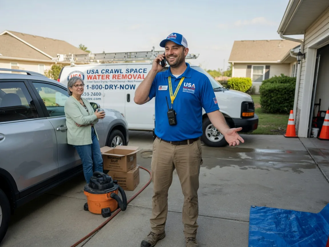 Crawl Space Water Removal Oak City, NC FAQs